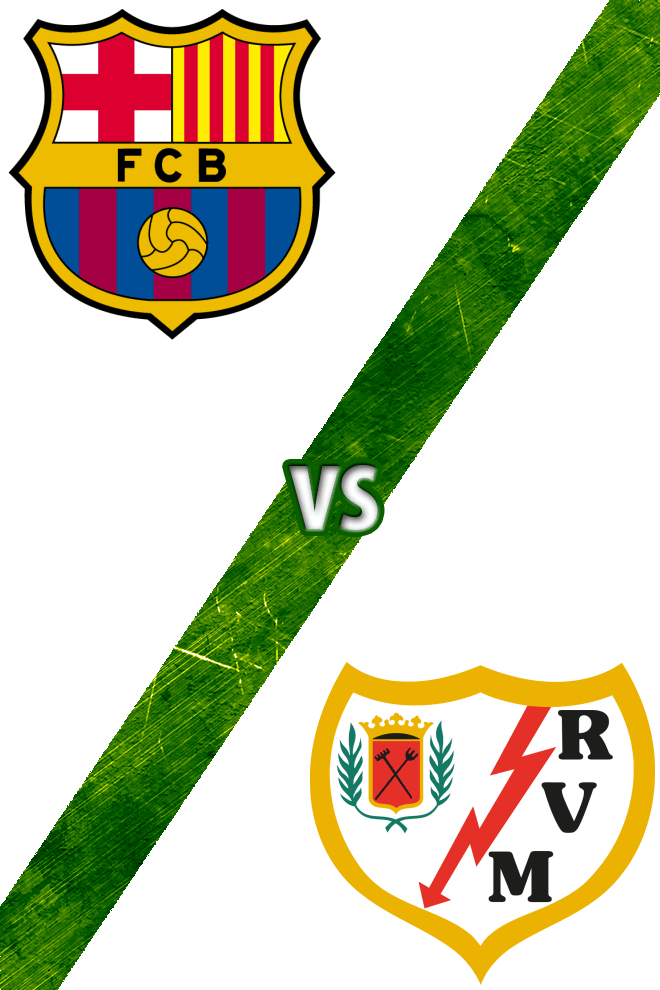 Poster del Deporte: Barcelona vs. Rayo Vallecano