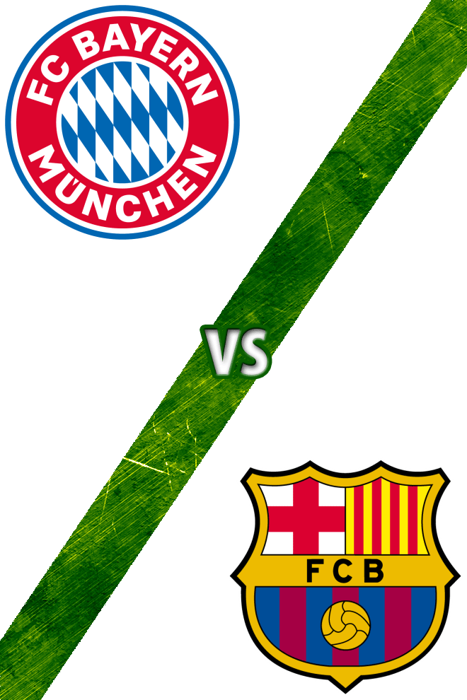 Poster del Deporte: Bayern Múnich Vs. Barcelona