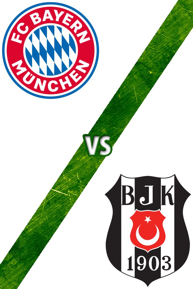 Poster del Deporte: Bayern Múnich vs. Besiktas