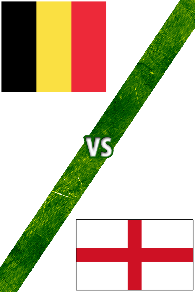 Poster del Deporte: Bélgica vs. Inglaterra