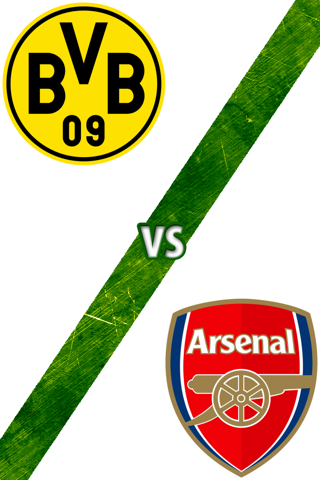 Poster del Deporte: Borussia Dortmund vs. Arsenal