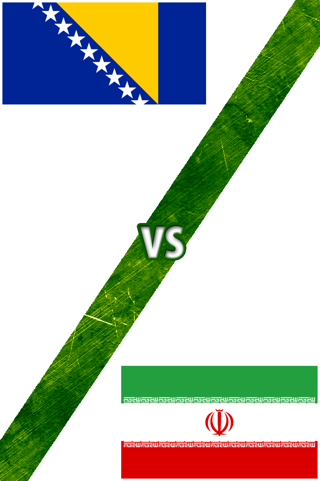 Poster del Deporte: Bosnia-Herzegovina Vs. Irán