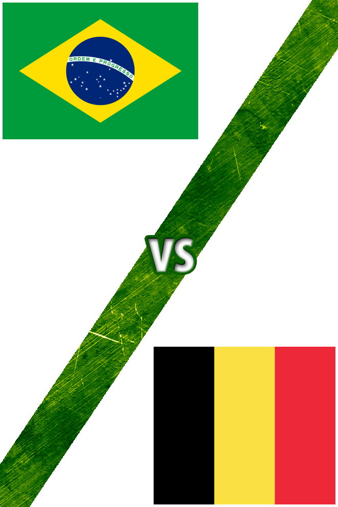 Poster del Deporte: Brasil vs. Bélgica
