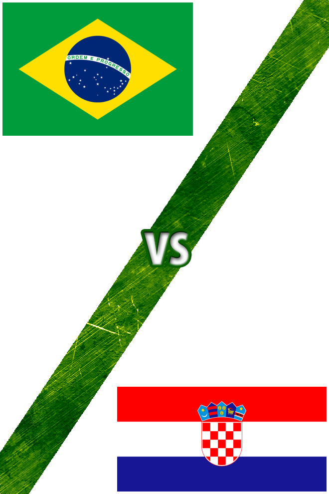 Poster del Deporte: Brasil Vs. Croacia