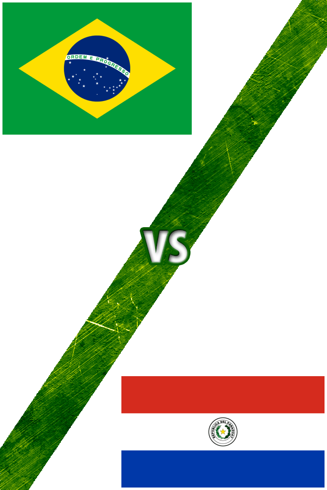 Poster del Deporte: Brasil vs. Paraguay