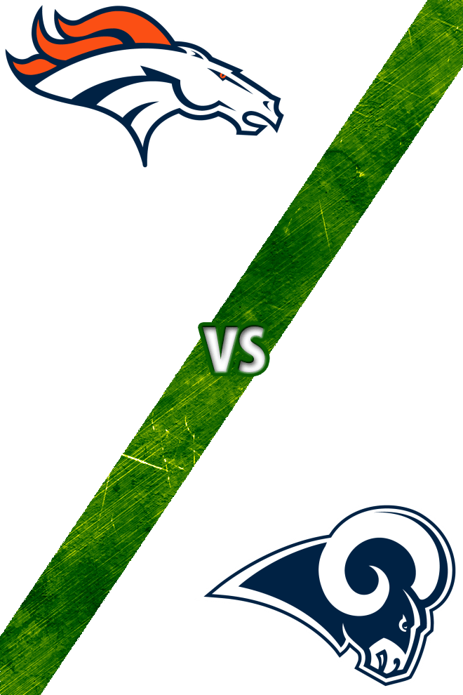 Poster del Deporte: Broncos vs. Rams