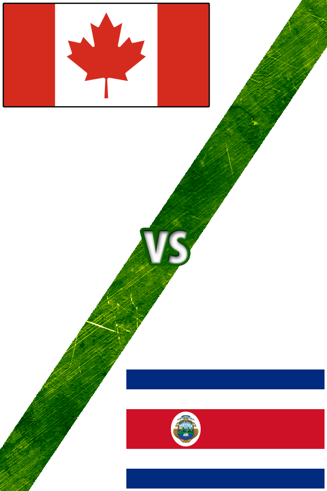 Poster del Deporte: Canadá vs. Costa Rica