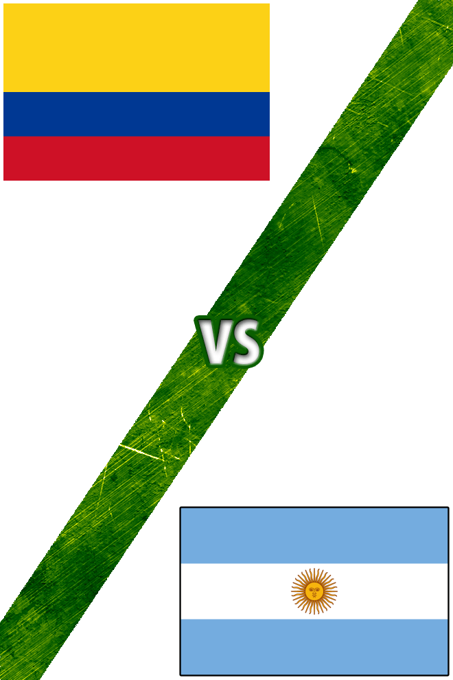 Poster del Deporte: Colombia vs. Argentina