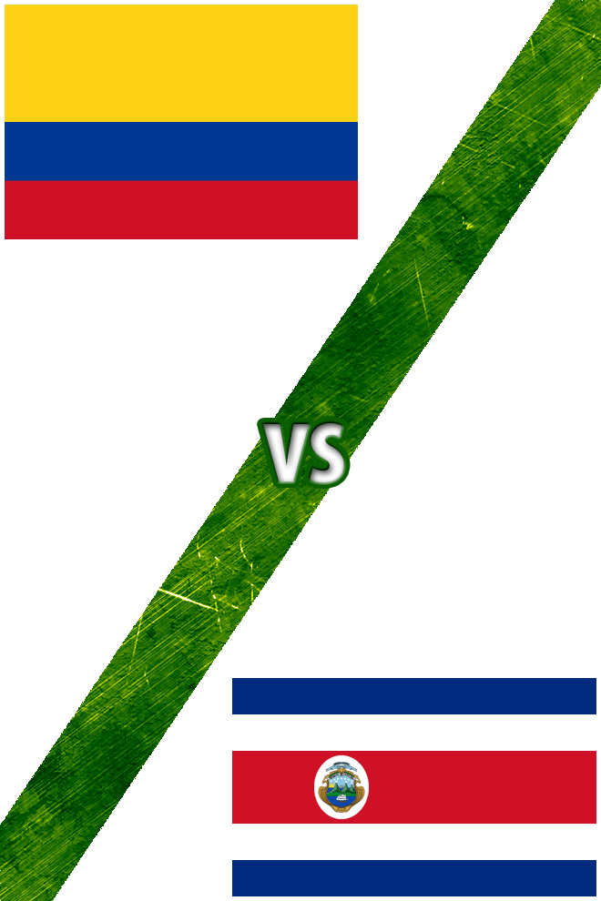 Poster del Deporte: Colombia vs. Costa Rica