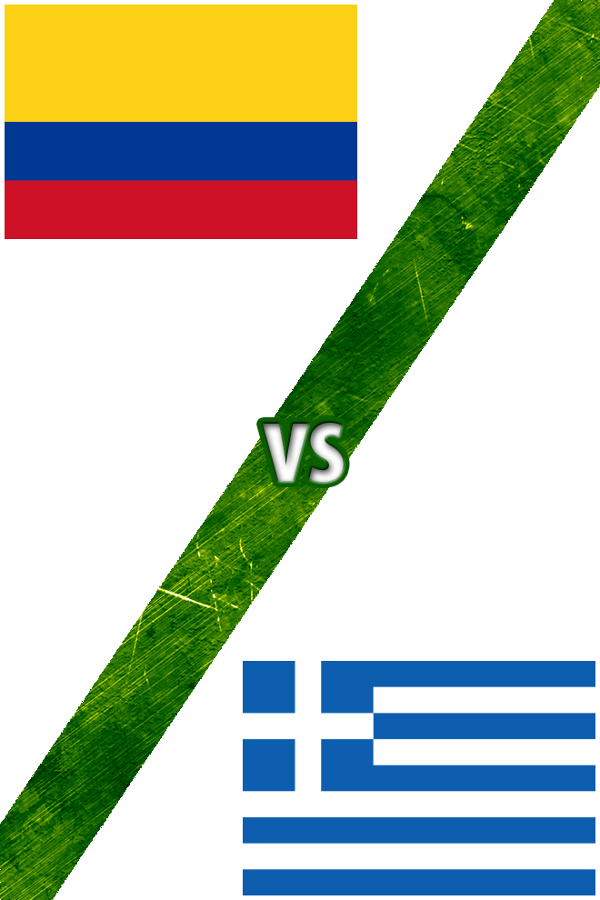 Poster del Deporte: Colombia Vs. Grecia