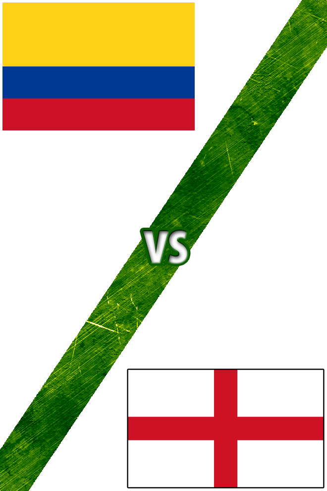 Poster del Deporte: Colombia vs. Inglaterra