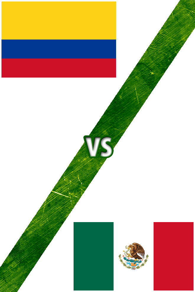 Poster del Deporte: Colombia vs. México