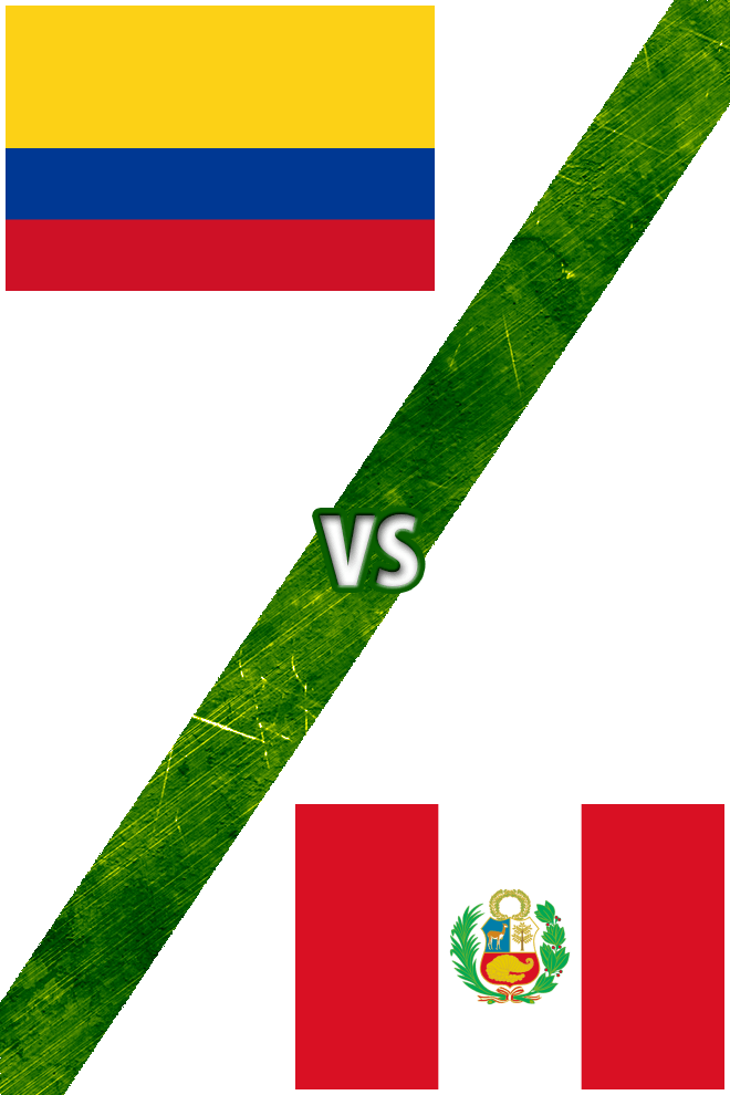 Poster del Deporte: Colombia vs. Perú
