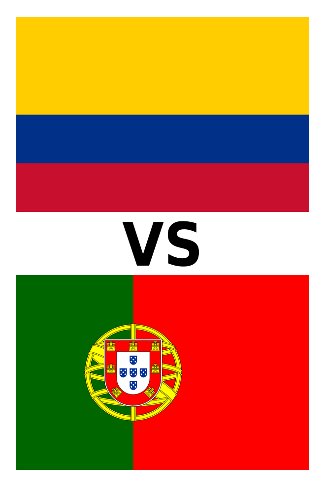Poster del Deporte: Colombia vs. Portugal