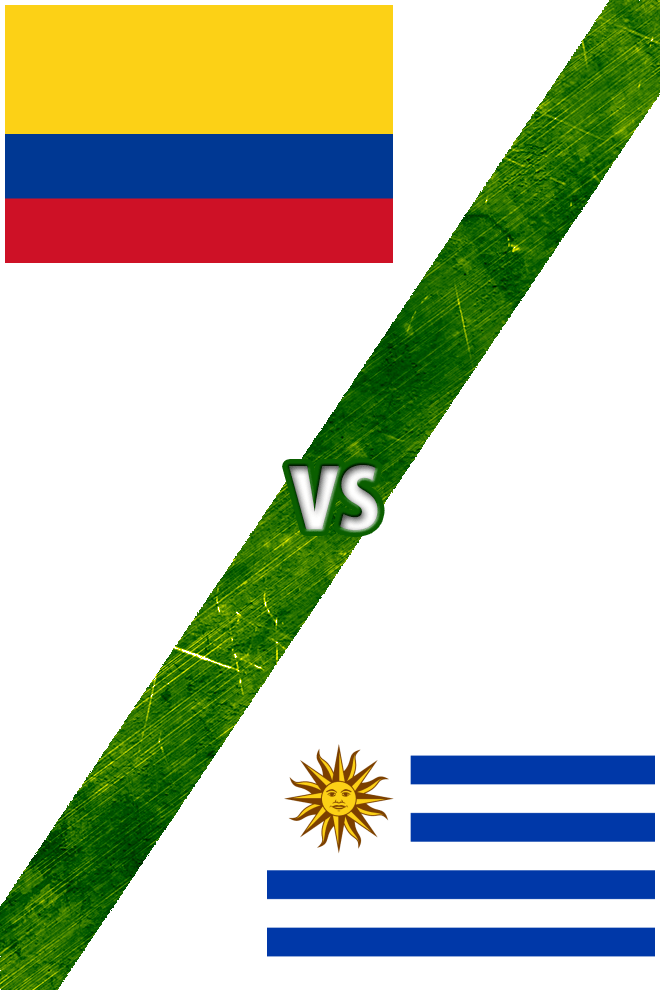 Poster del Deporte: Colombia vs. Uruguay