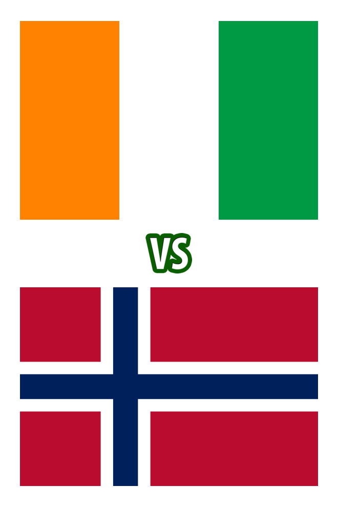 Poster del Deporte: Costa de Marfil vs. Noruega