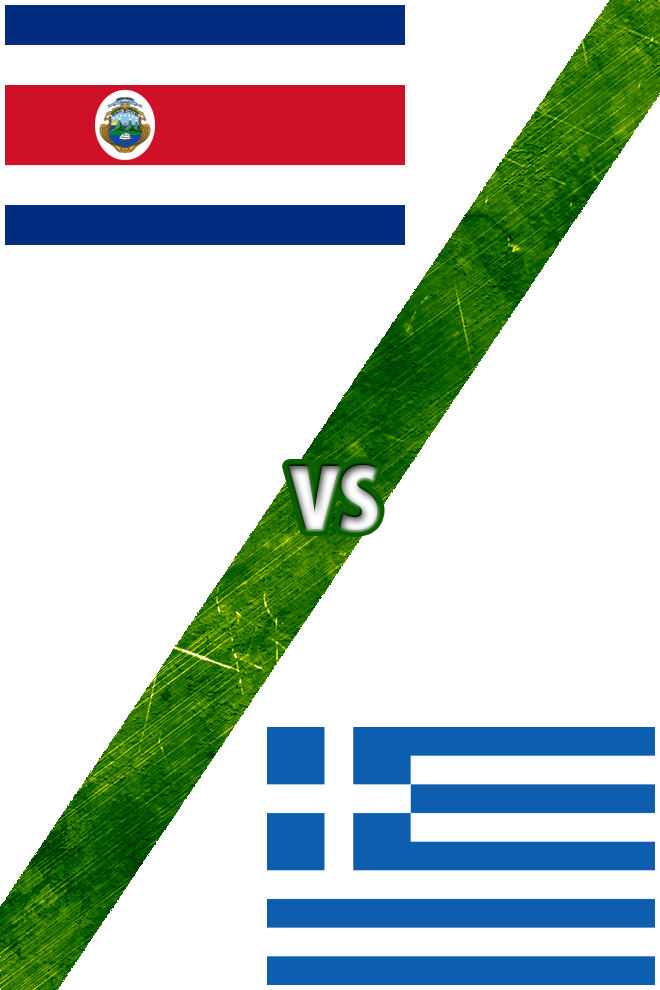 Poster del Deporte: Costa Rica vs. Grecia