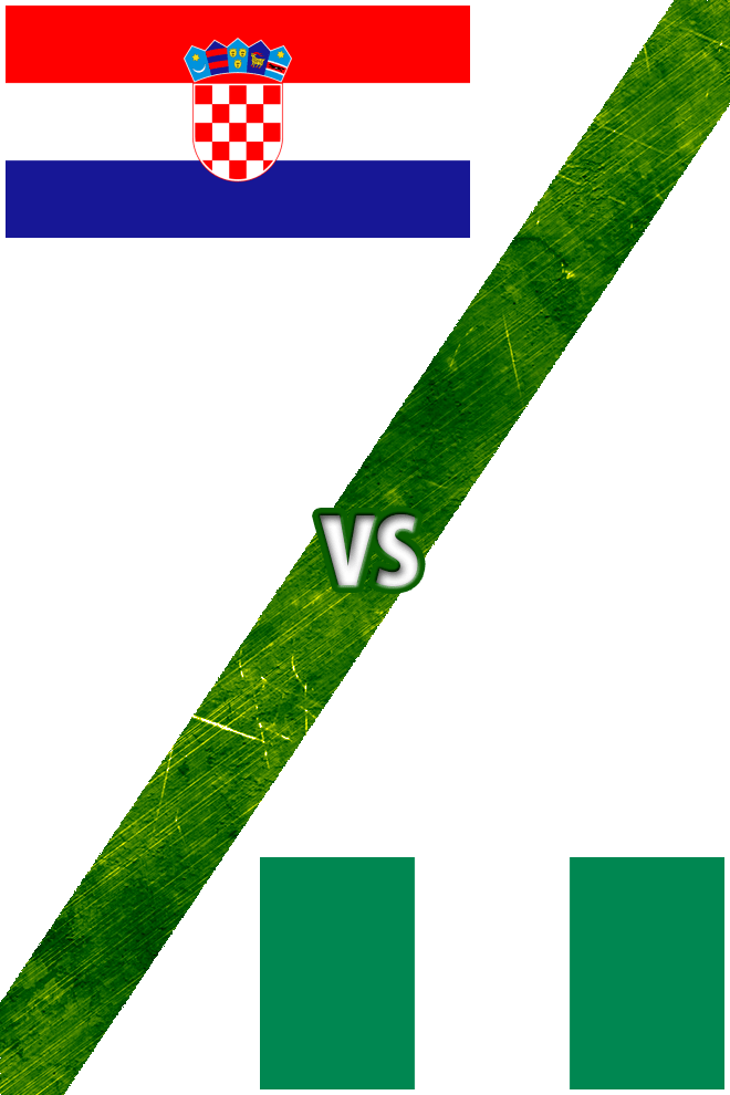 Poster del Deporte: Croacia vs. Nigeria