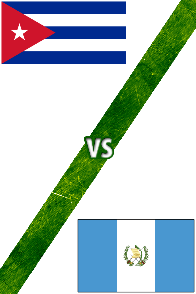 Poster del Deporte: Cuba vs. Guatemala
