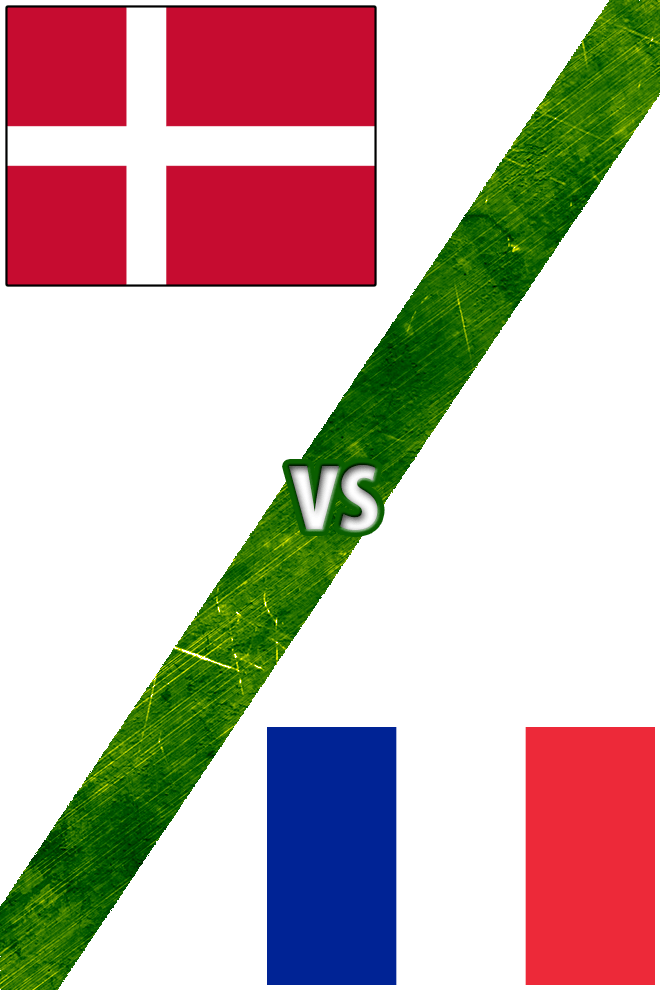Poster del Deporte: Dinamarca vs. Francia