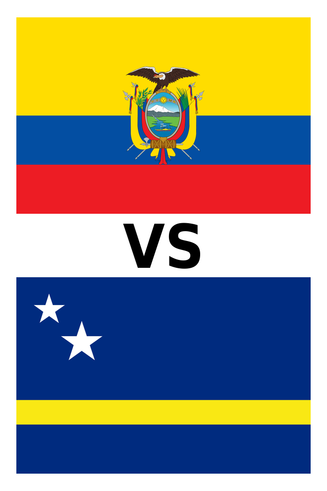 Poster del Deporte: Ecuador vs. Curazao