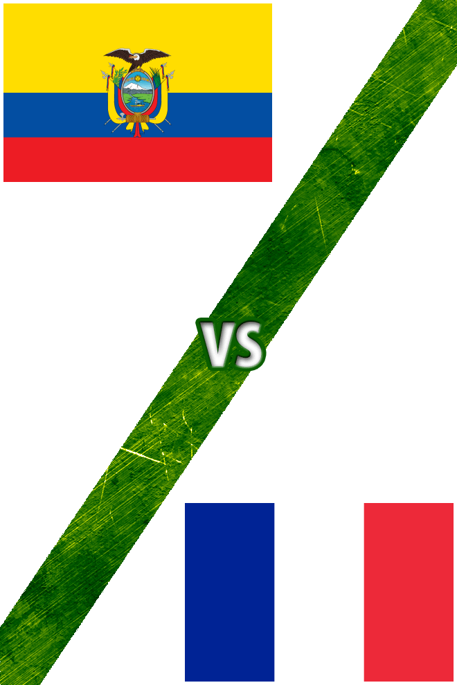 Poster del Deporte: Ecuador Vs. Francia