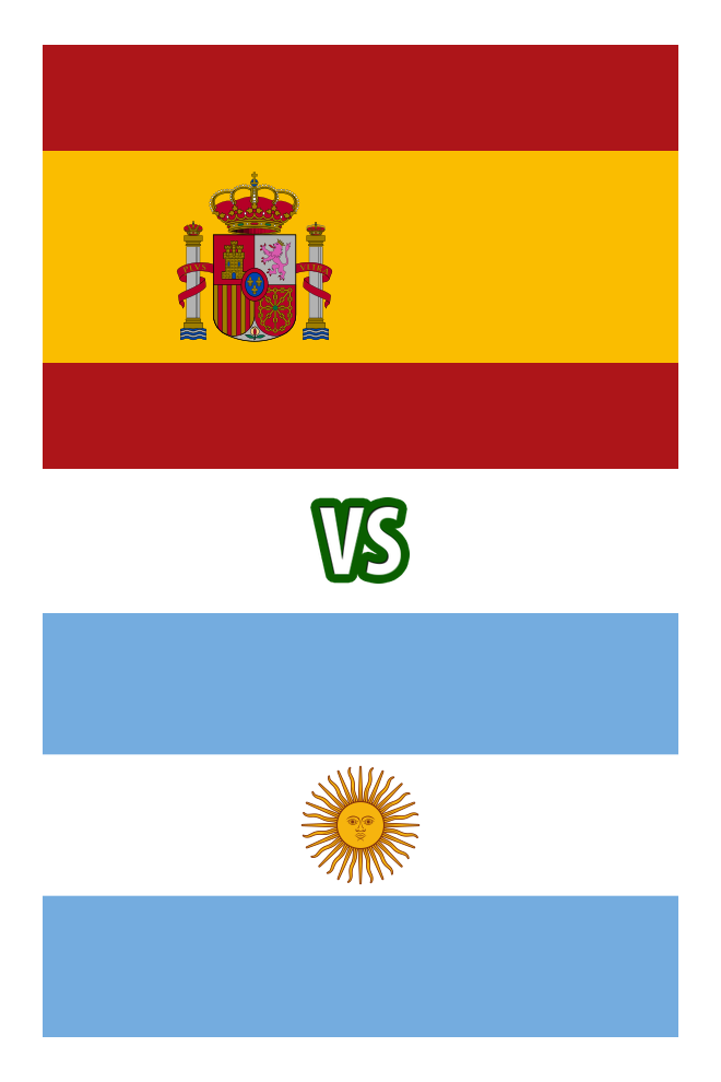 Poster del Deporte: España-Argentina