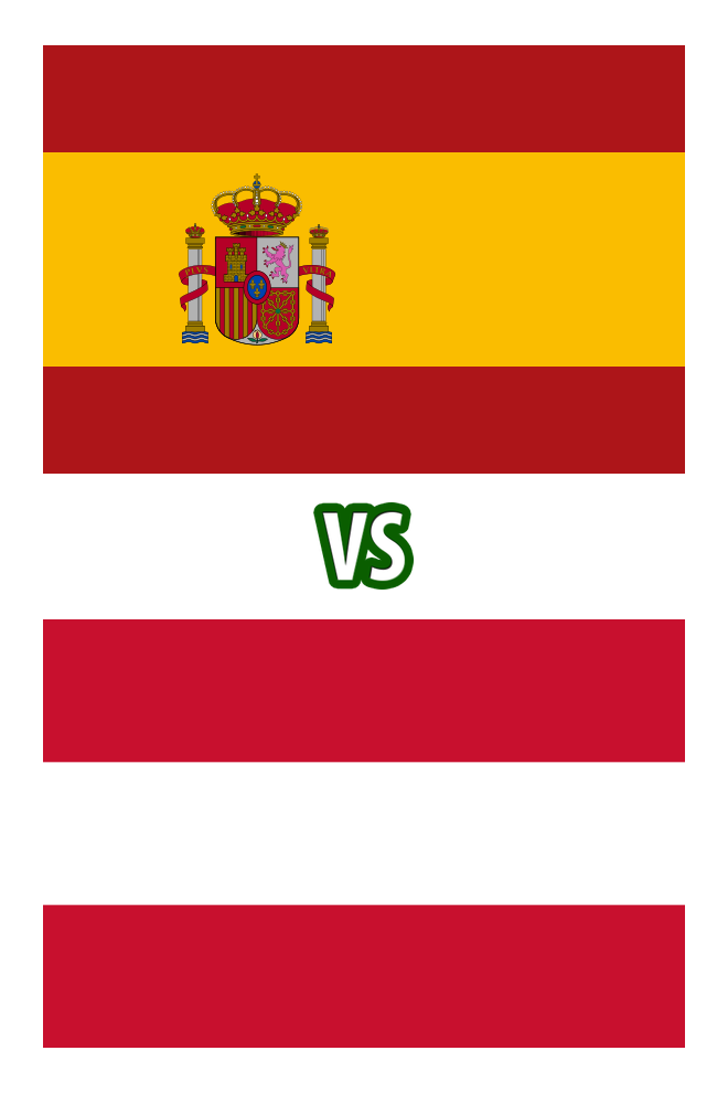 Poster del Deporte: España vs. Austria