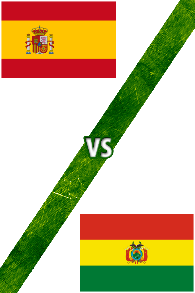 Poster del Deporte: España Vs. Bolivia
