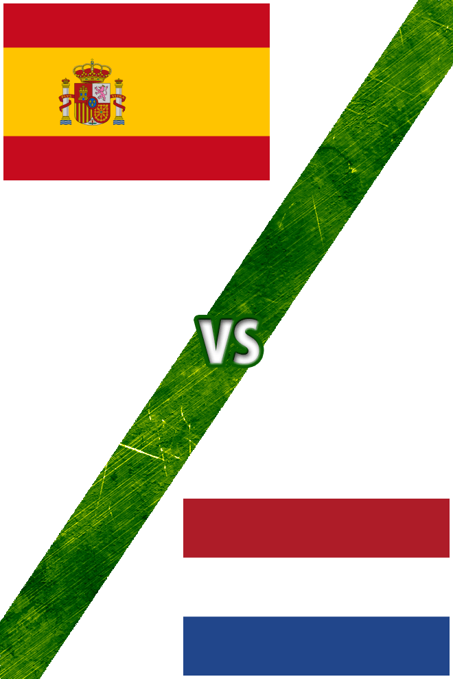 Poster del Deporte: España Vs. Holanda