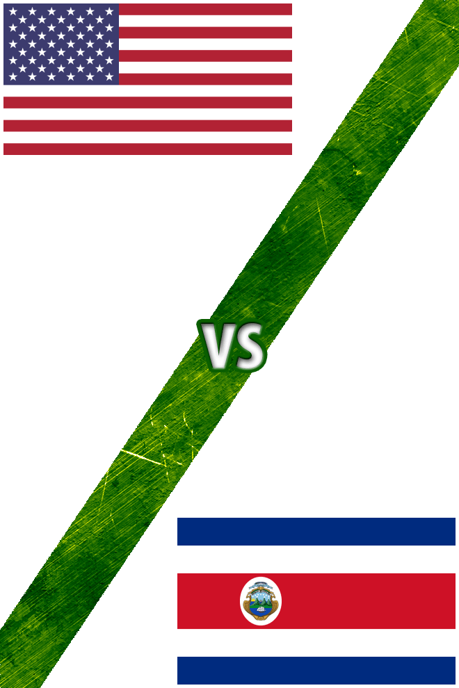 Poster del Deporte: Estados Unidos vs. Costa Rica