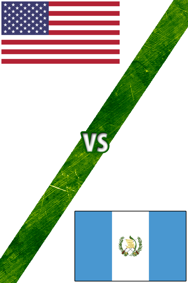 Poster del Deporte: Estados Unidos vs. Guatemala