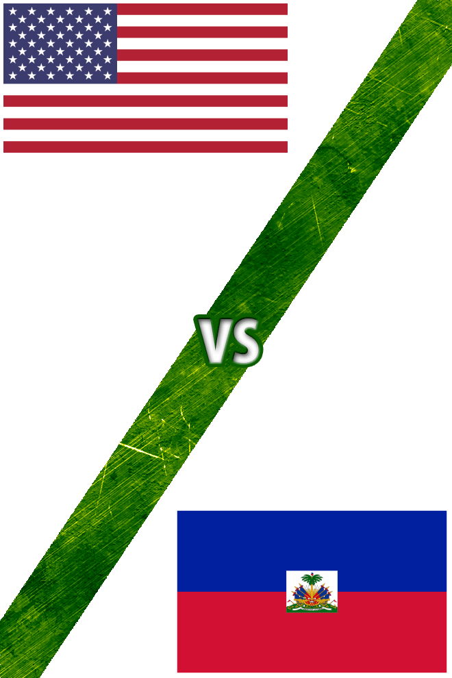 Poster del Deporte: Estados Unidos vs. Haití