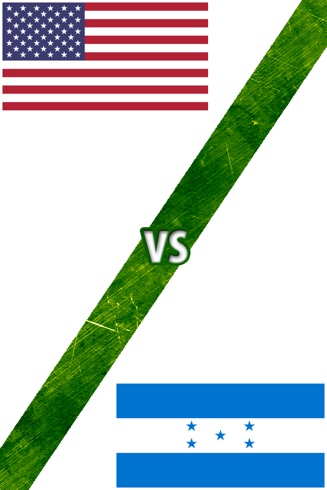Poster del Deporte: Estados Unidos vs. Honduras