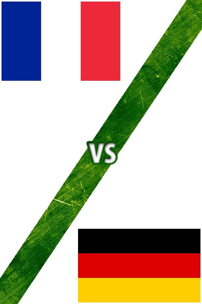 Poster del Deporte: Francia vs. Alemania