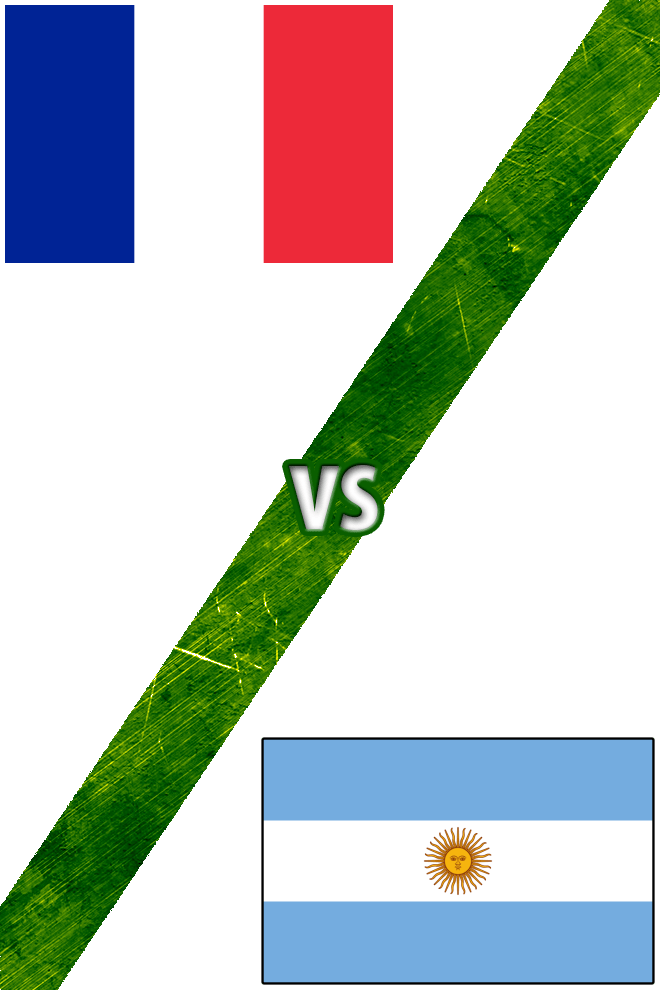 Poster del Deporte: Francia vs. Argentina