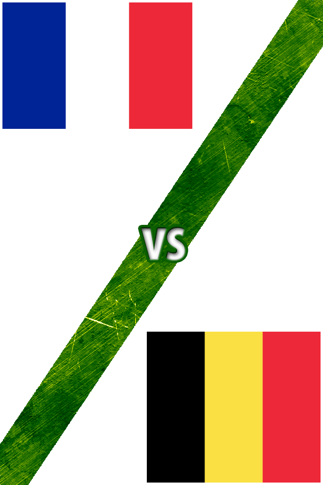 Poster del Deporte: Francia vs. Bélgica