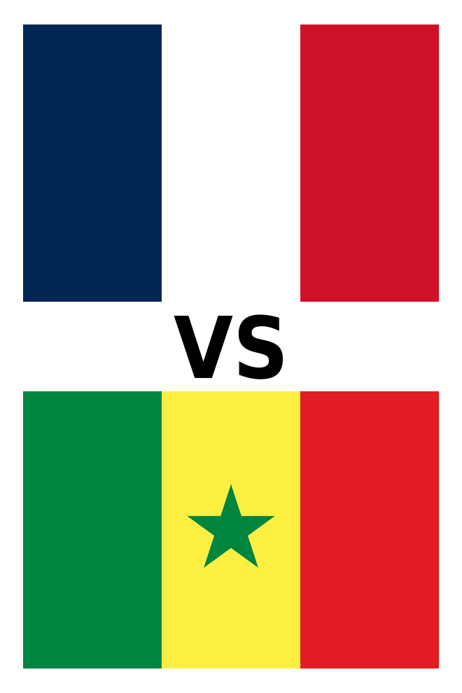 Poster del Deporte: Francia vs. Senegal