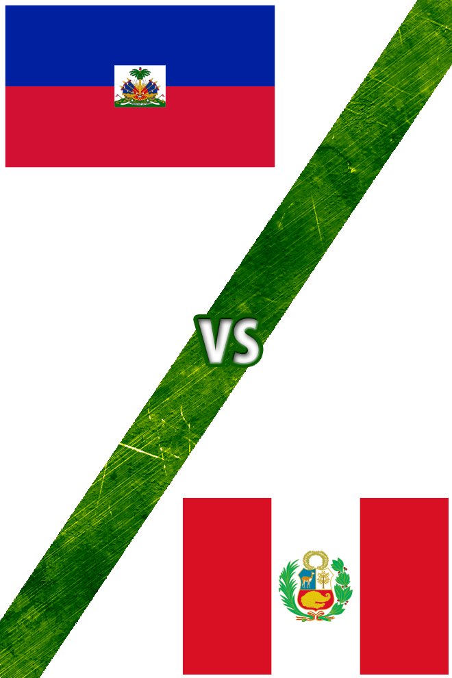 Poster del Deporte: Haití vs. Perú