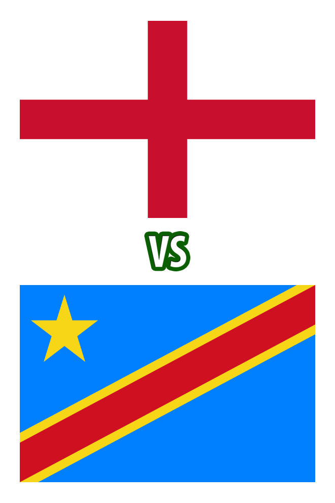 Poster del Deporte: Inglaterra-República Democrática del Congo