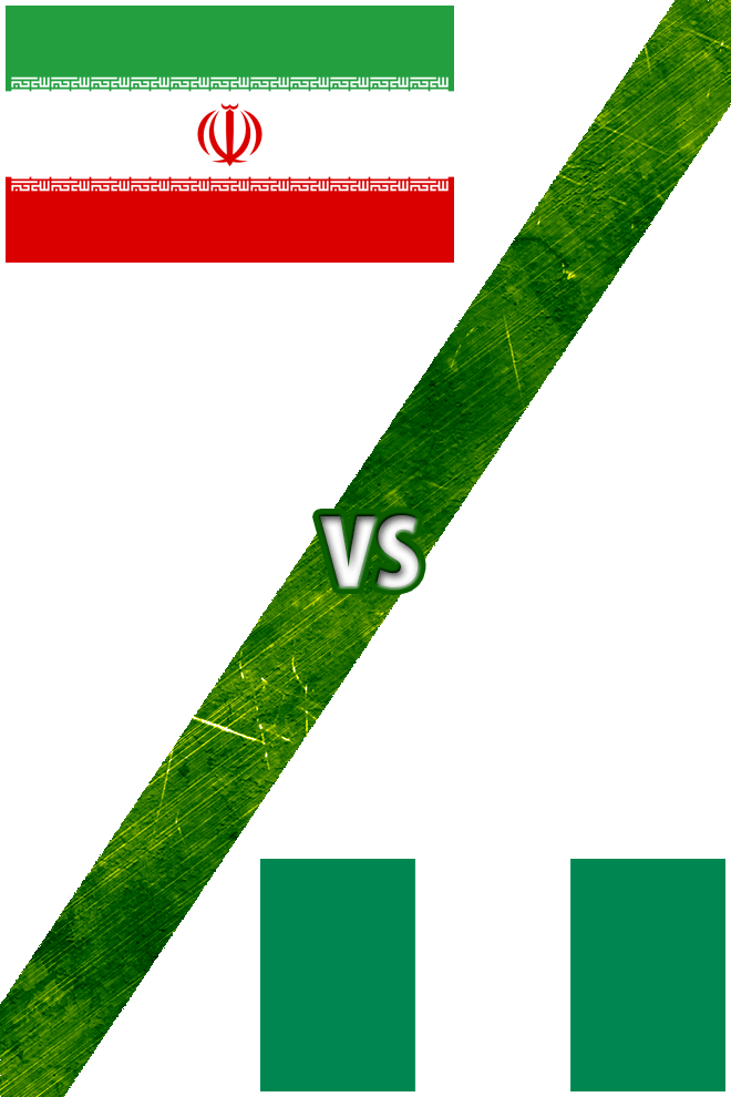 Poster del Deporte: Irán Vs. Nigeria