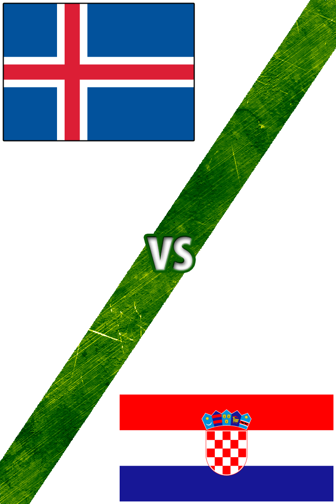 Poster del Deporte: Islandia vs. Croacia