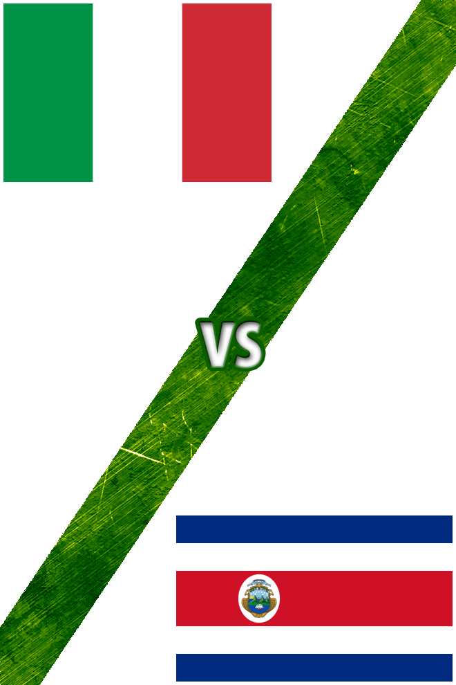Poster del Deporte: Italia Vs. Costa Rica