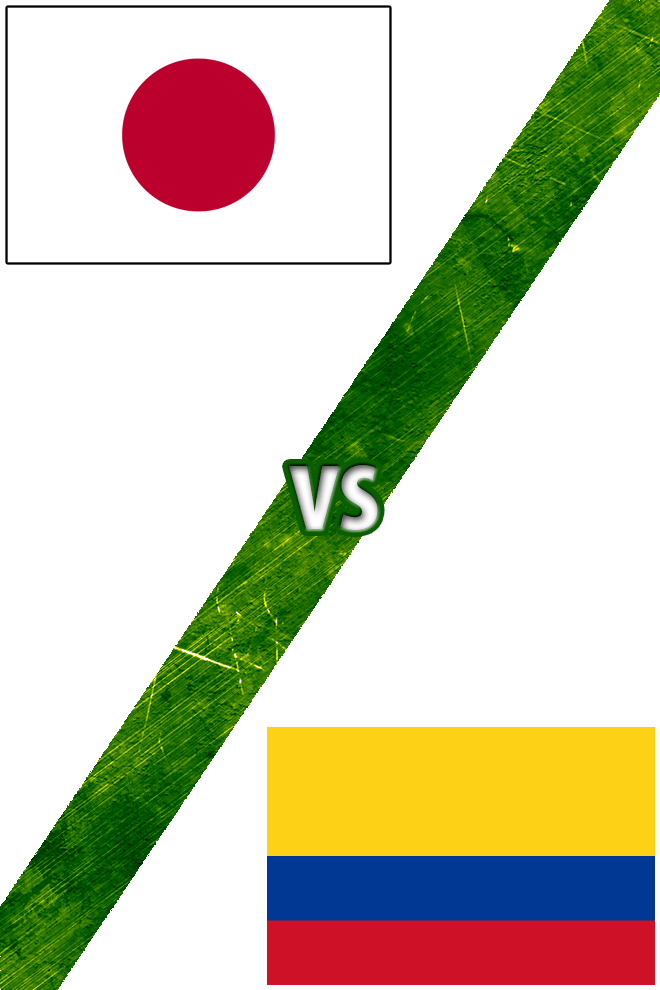 Poster del Deporte: Japón Vs. Colombia
