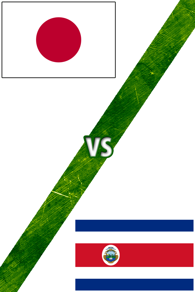 Poster del Deporte: Japón Vs. Costa Rica