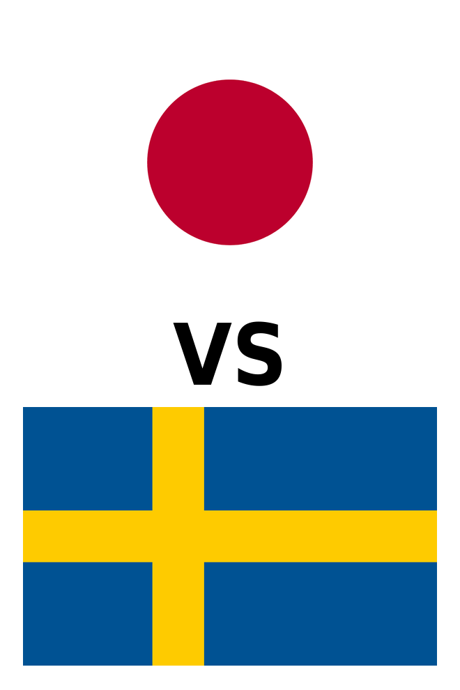 Poster del Deporte: Japón-Suecia