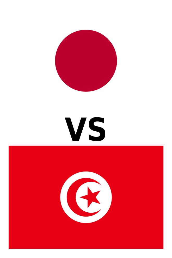 Poster del Deporte: Japón vs. Túnez