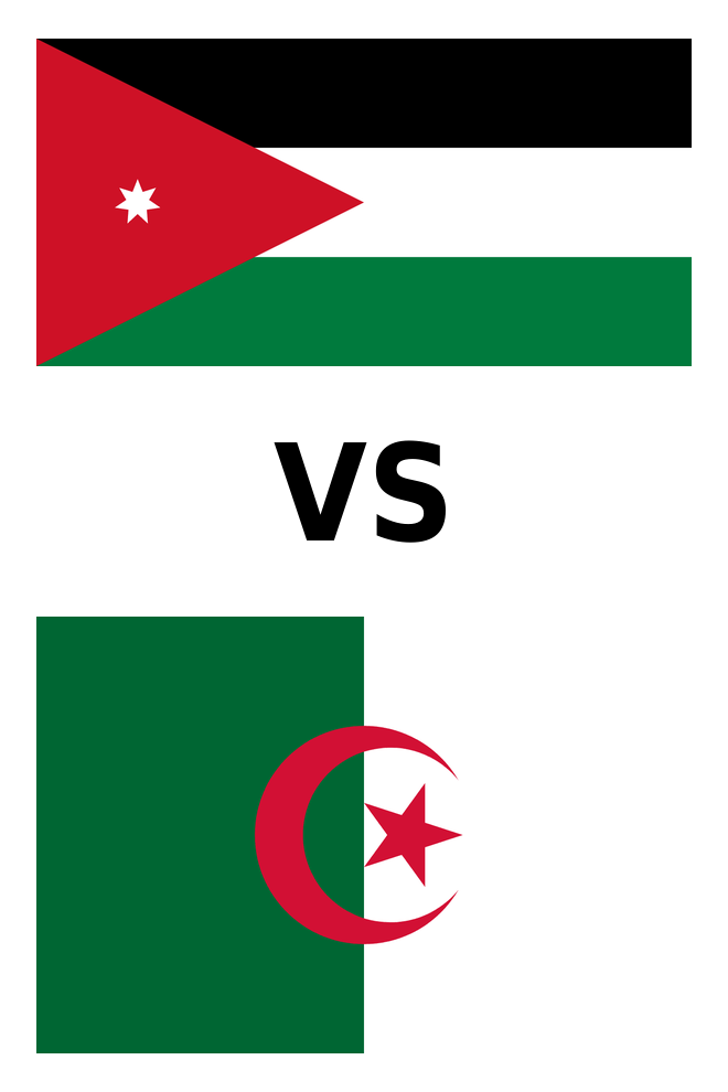 Poster del Deporte: Jordania vs. Argelia