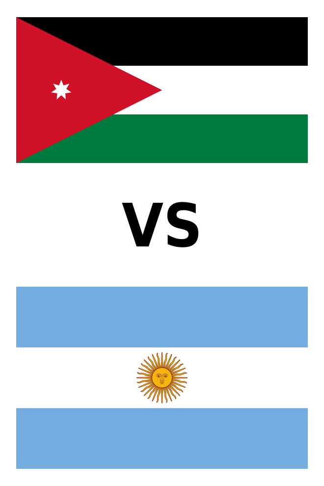 Poster del Deporte: Jordania vs. Argentina