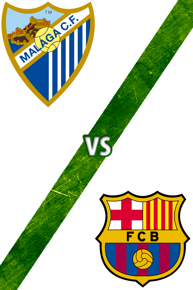 Poster del Deporte: Málaga vs. Barcelona